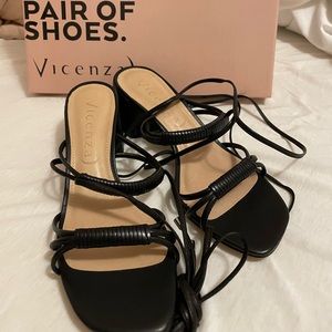 BRAND NEW VICENZA STRAPPY HEELS!!